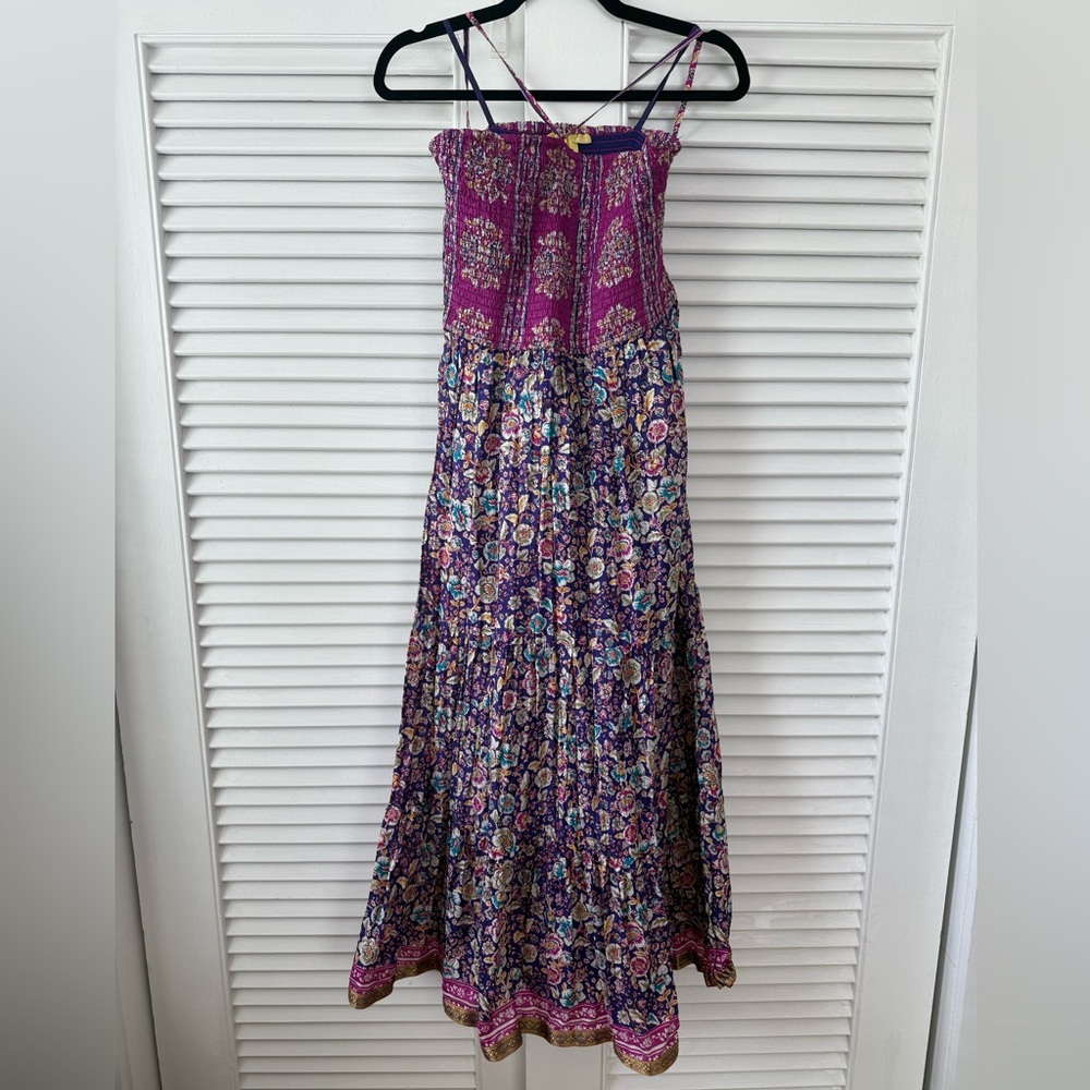MAEVE Purple and Pink Floral Dress - Picture 3 of 8
